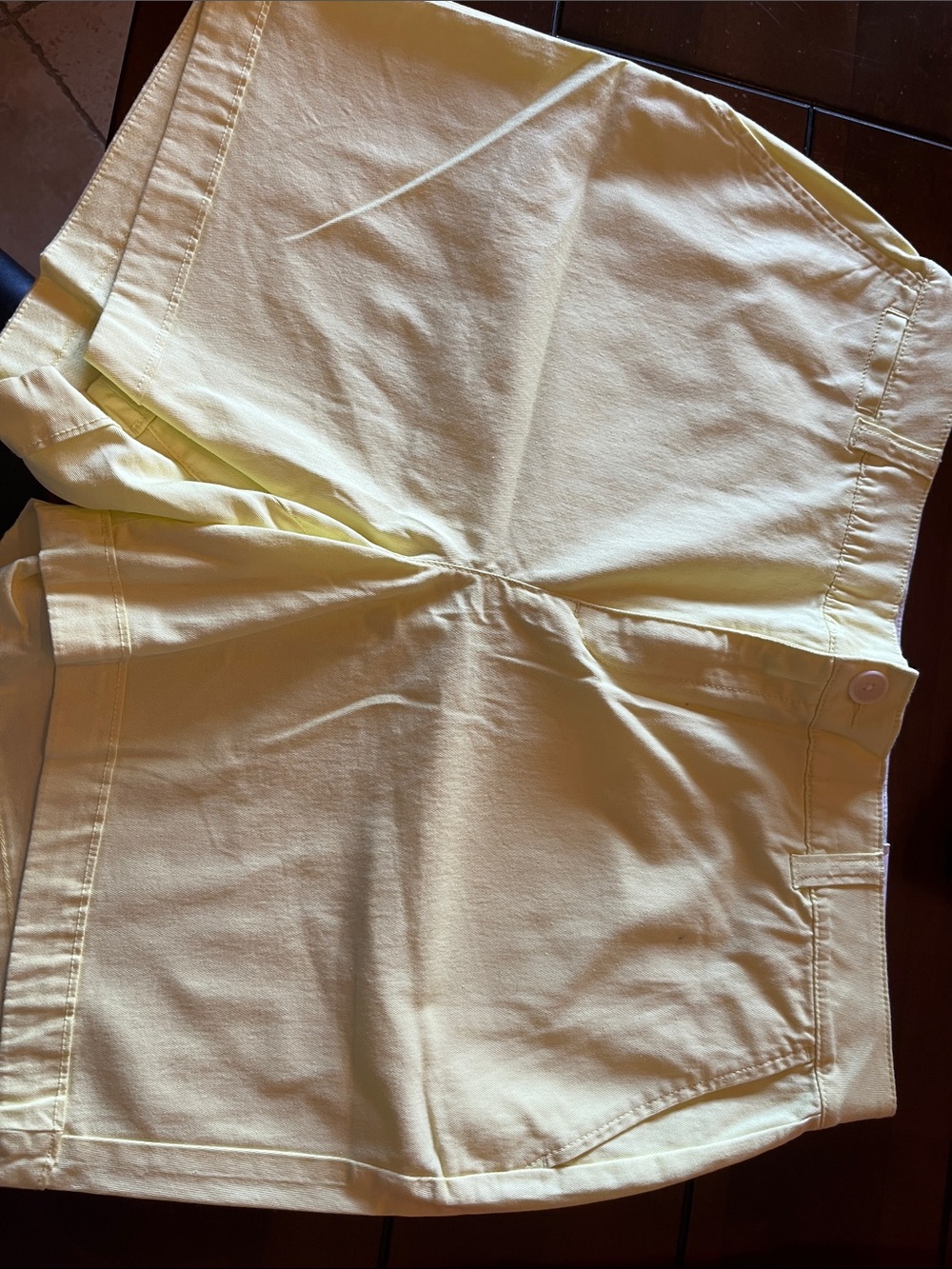 LANE BRYANT chino collection mid rise shorts.